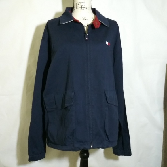 Blue canvas jacket - Picture 3 of 5